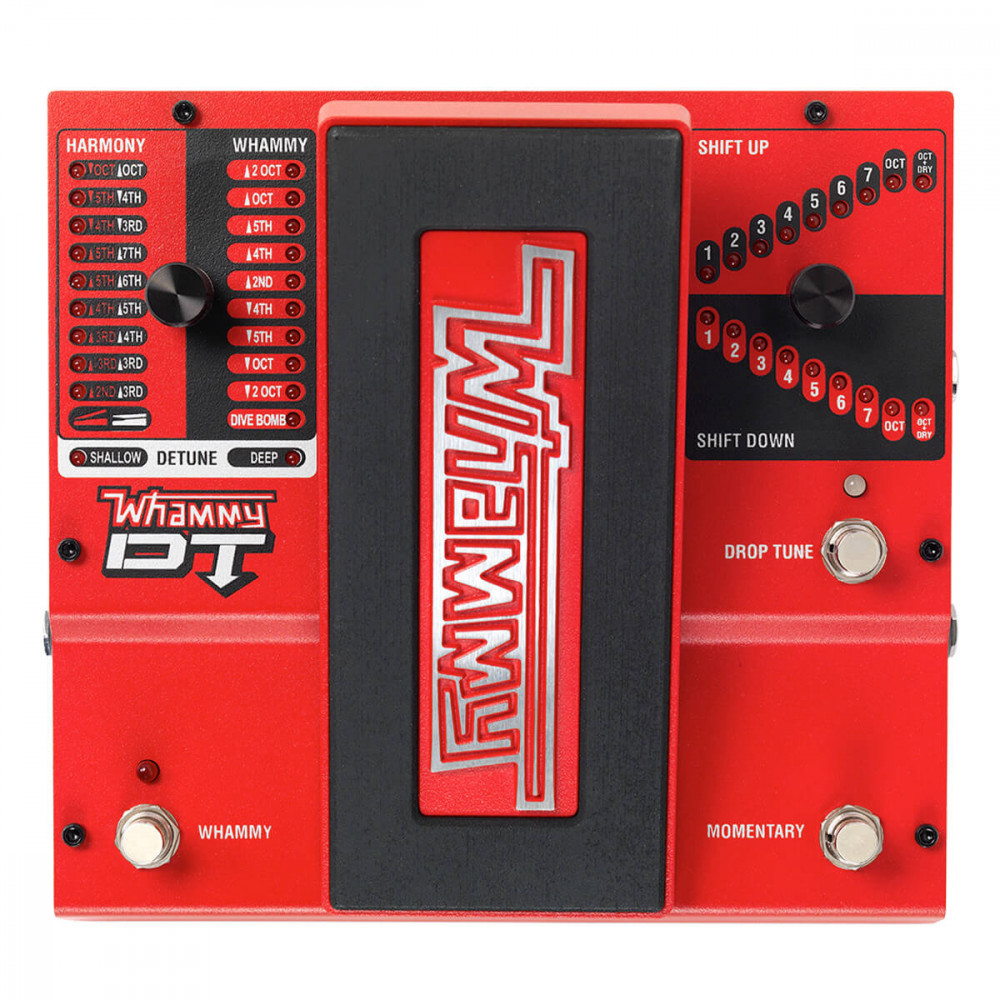 DigiTech WHAMMYDTV-01 Pitch Shifting with Drop Pedal