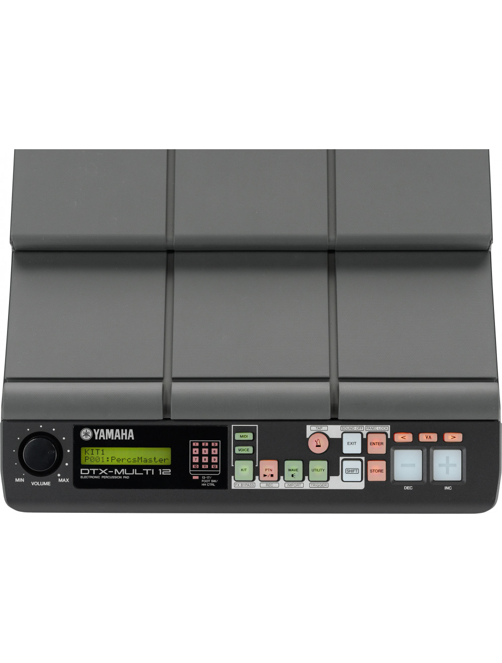 Yamaha DTXM12E Percussion Pad – Compact and Dynamic for Drummers with IA Stand PS-1