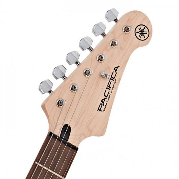 Yamaha Pacifica 012 Mahogany Rosewood-Walnut White Electric Guitar