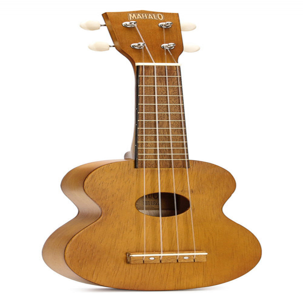 Mahalo MK1TBR Kahiko Series Transparent Brown Soprano Ukulele