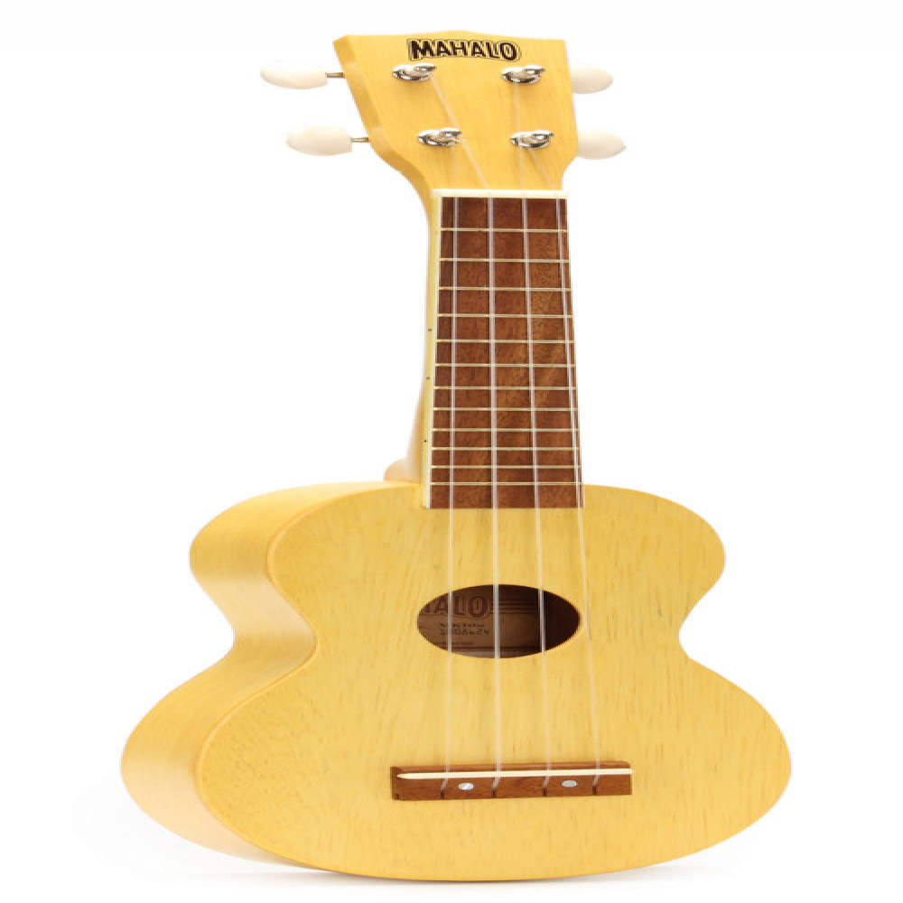Mahalo MK1TBS Kahiko Series Transparent Butterscotch Soprano Ukulele
