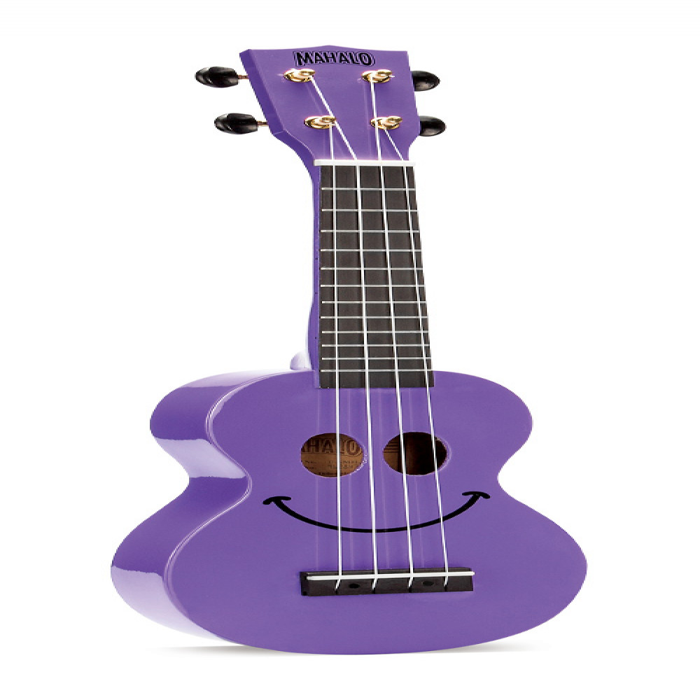 Mahalo U-SMILE PP U-Smile Series Purple Soprano Ukulele With Bag