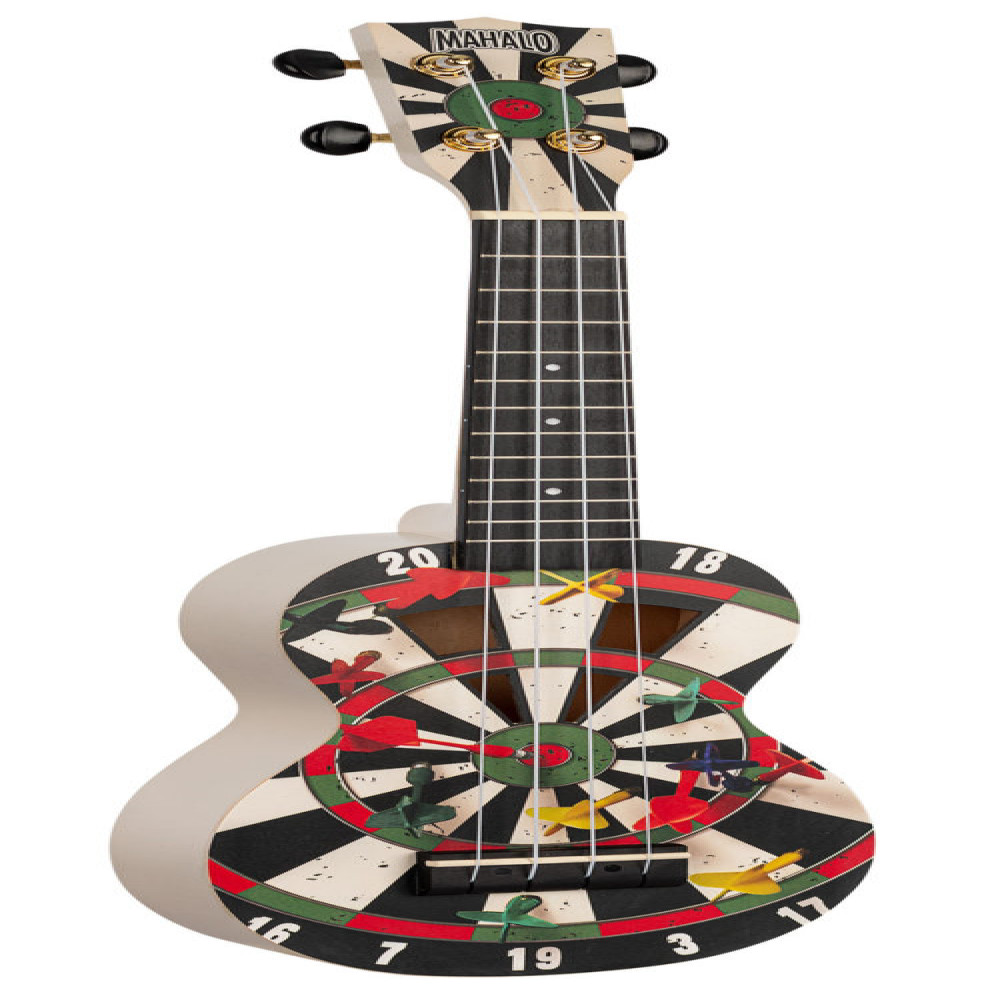 Mahalo MA1DR Art Series Dart Soprano Ukulele with Bag