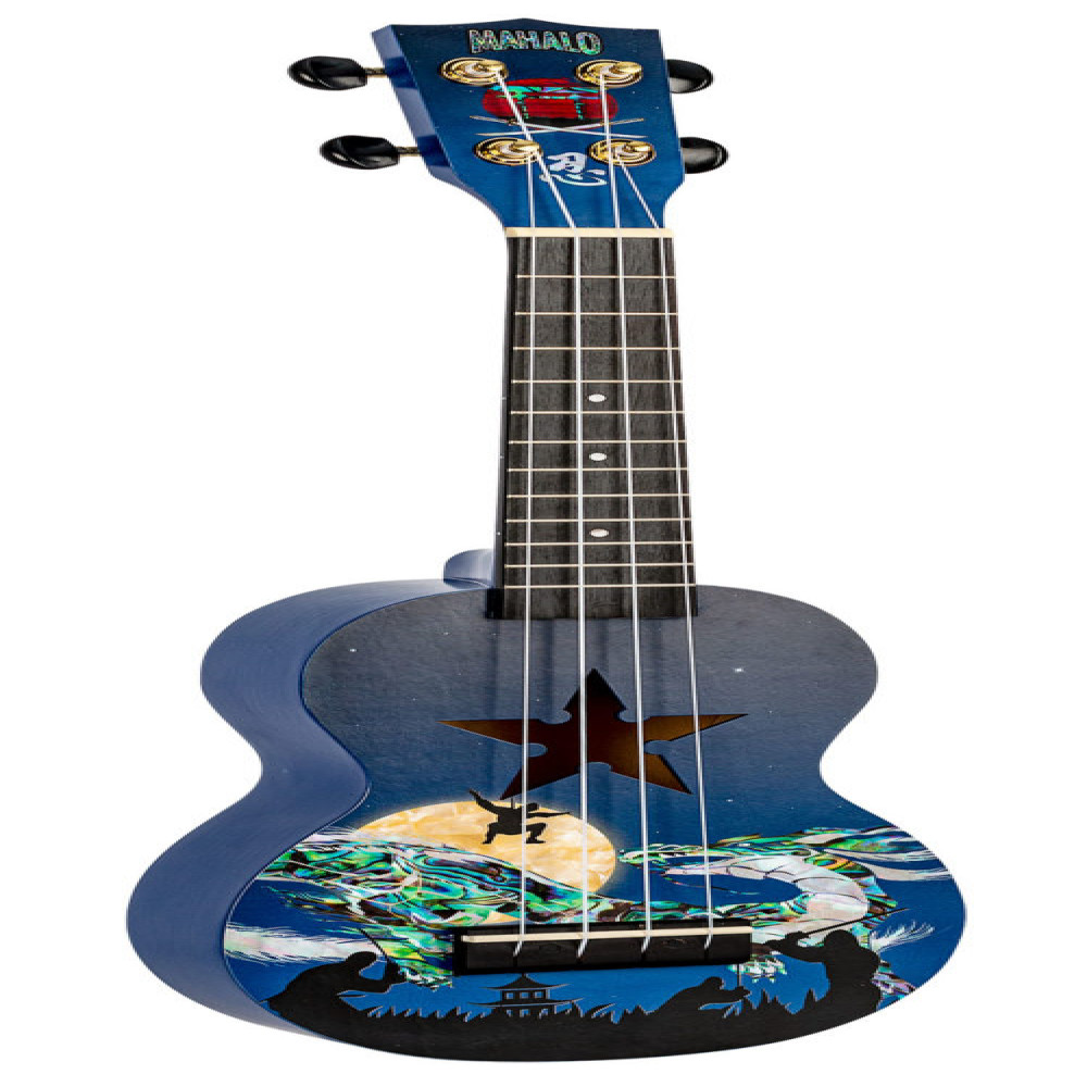 Mahalo MA1NJ Art Series Ninja Soprano Ukulele with Bag