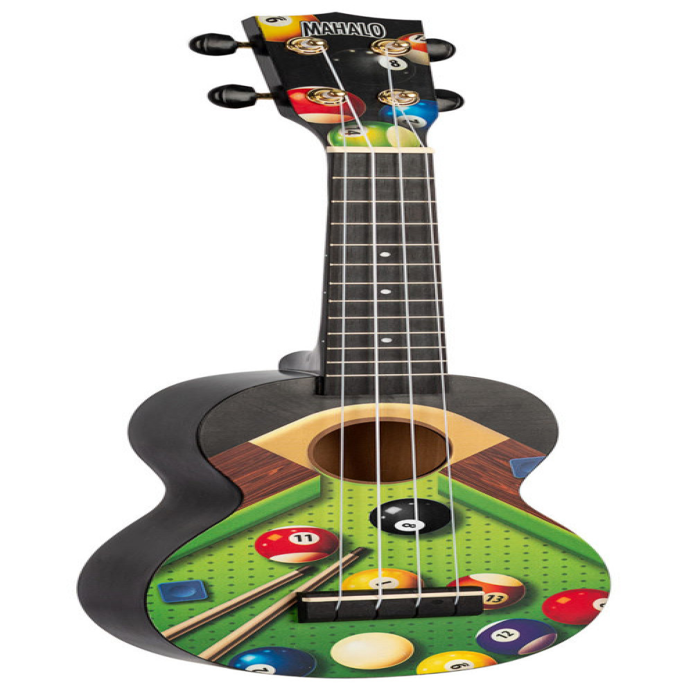 Mahalo MA1PL Art Series Pool Soprano Ukulele with Bag