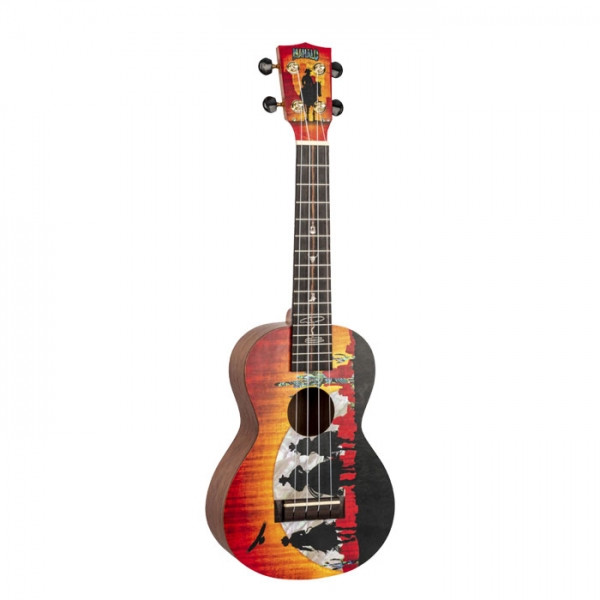 Mahalo MA2WW Artist Elite Series Wild West Concert Ukulele with Bag