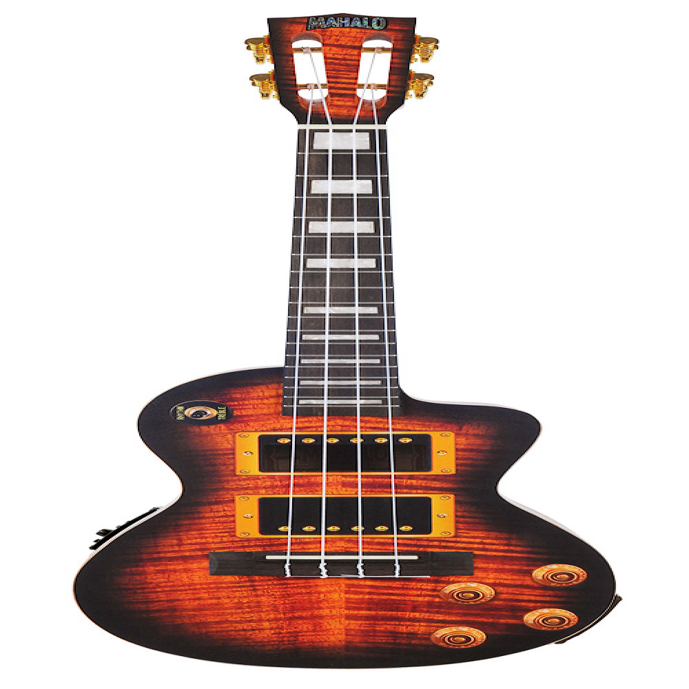 Mahalo MA3EG Artist Elite Series Electric Guitar Tenor Ukulele with Bag