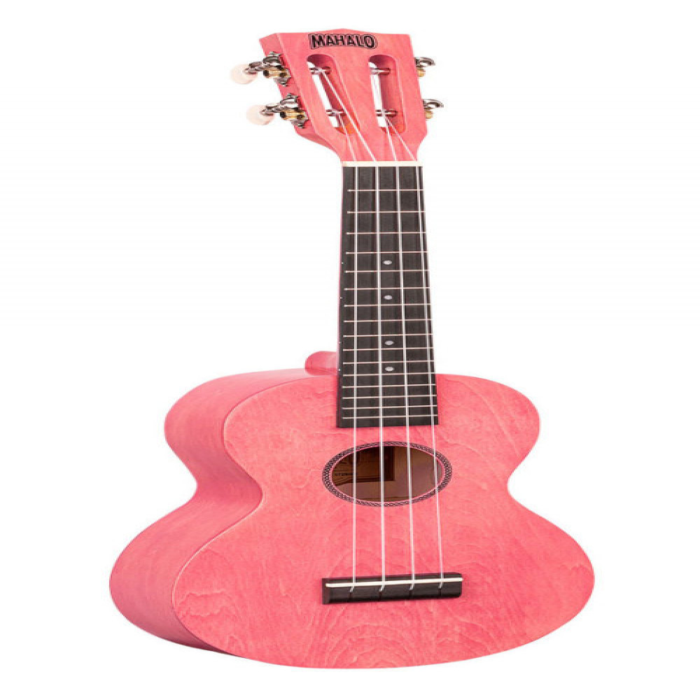 Mahalo ML2CP Island Series Coral Pink Concert Ukulele with Bag
