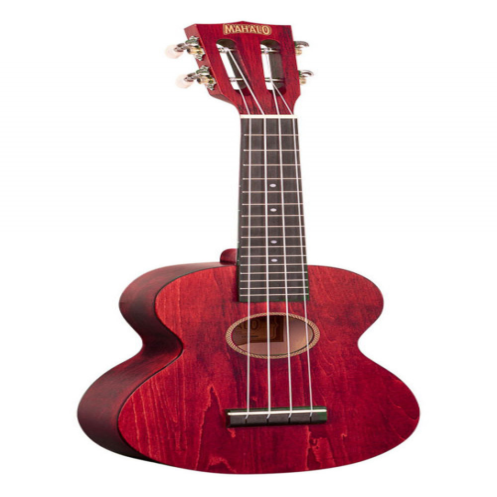 Mahalo ML2CR Island Series Cherry Red Concert Ukulele with Bag