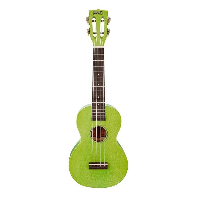 Mahalo ML2SG Island Series Sea Green Concert Ukulele with Bag