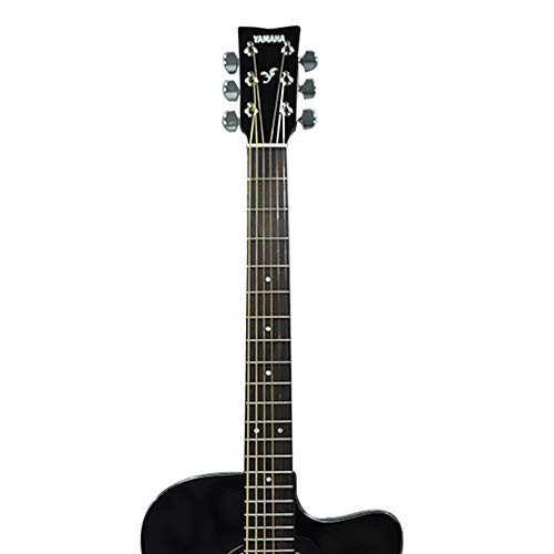 Yamaha FS80C Concert Cutaway Rosewood Black Acoustic Guitar with guitar bag