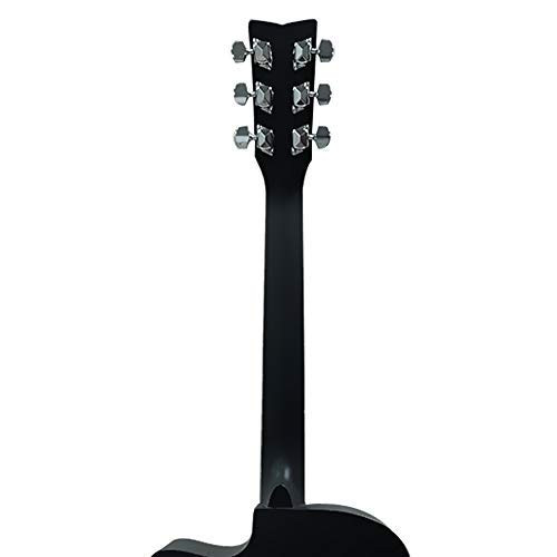 Yamaha FS80C Concert Cutaway Rosewood Black Acoustic Guitar with guitar bag