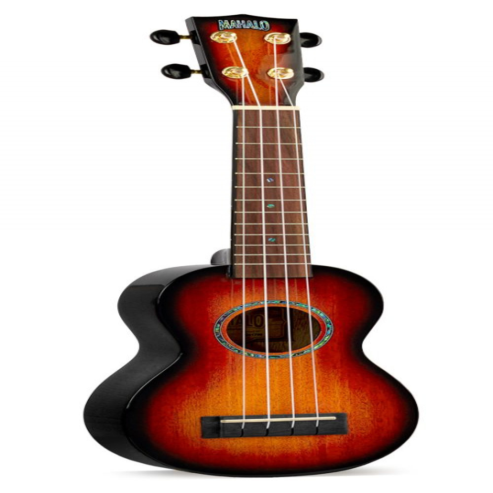 Mahalo MJ13TS Java Series 3 Tone Sunburst Soprano Ukulele With Bag