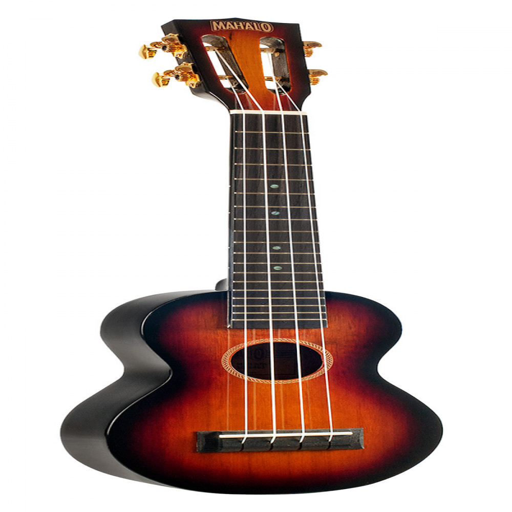 Mahalo MJ1CS3TS Java Series Concert Scale Neck 3 Tone Sunburst Soprano Ukulele With Bag