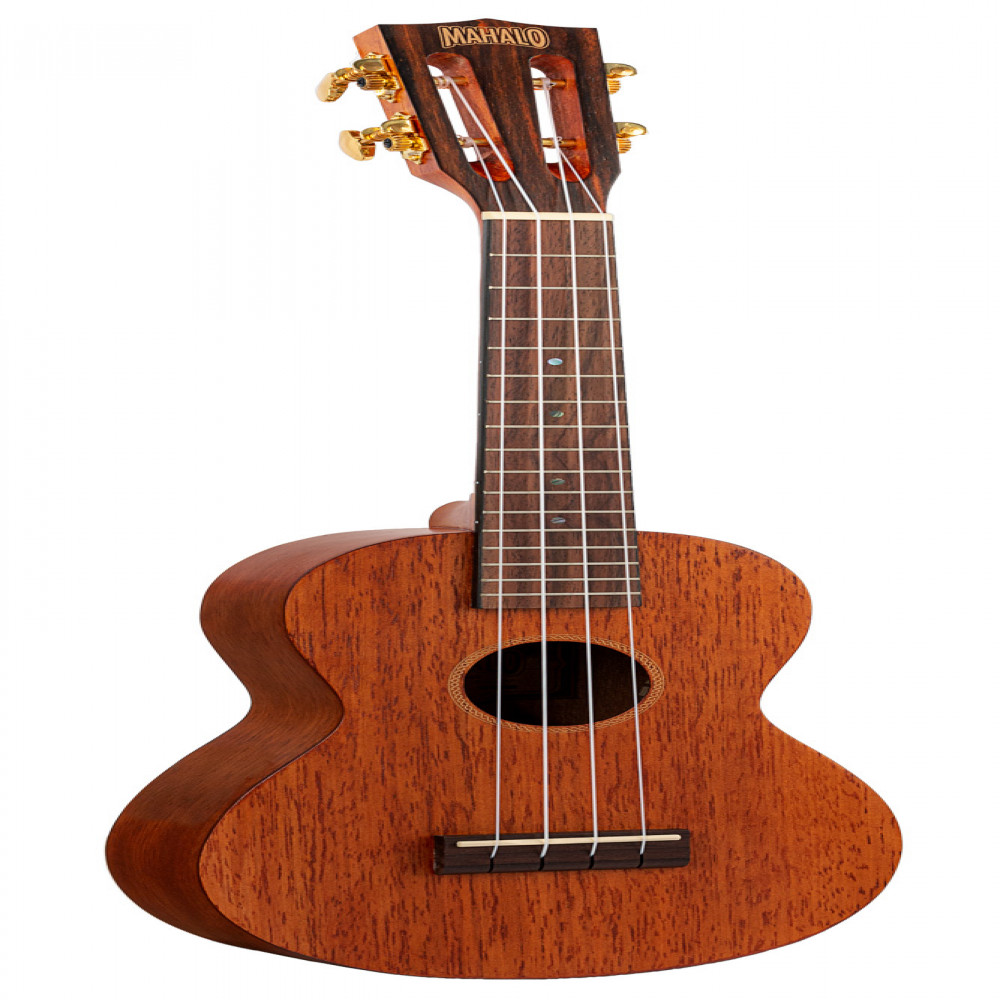 Mahalo MJ2TBR Java Series Trans Brown Concert Ukulele With Bag