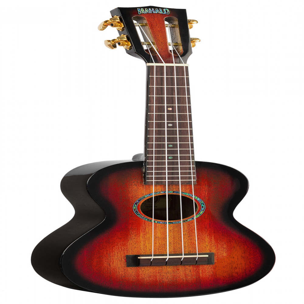 Mahalo MJ23TS Java Series 3 Tone Sunburst Concert Ukulele With Bag
