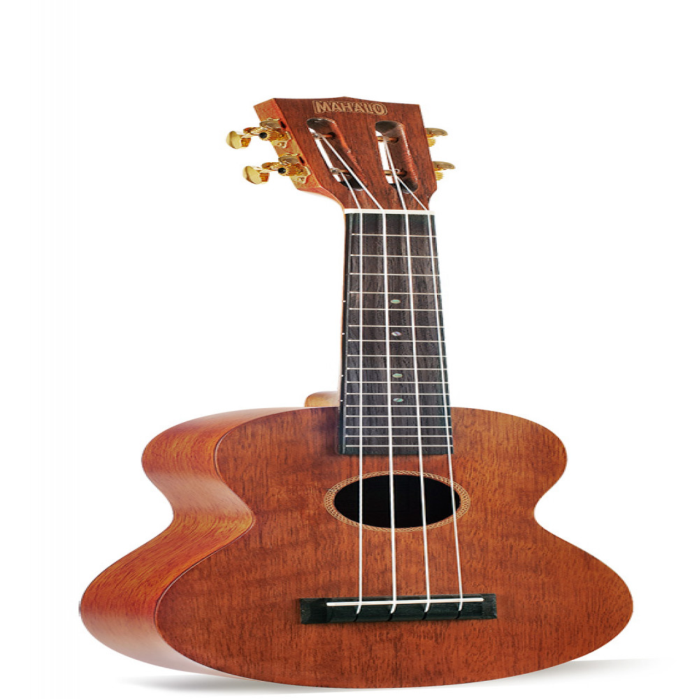 Mahalo MJ2TBRK Java Series Trans Brown Concert Ukulele With Bag