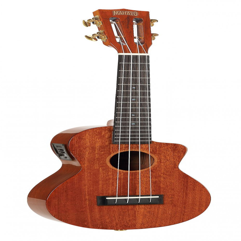 Mahalo MJ2CEVNA Java Series Cutaway Vintage Natural Concert Ukulele With Bag