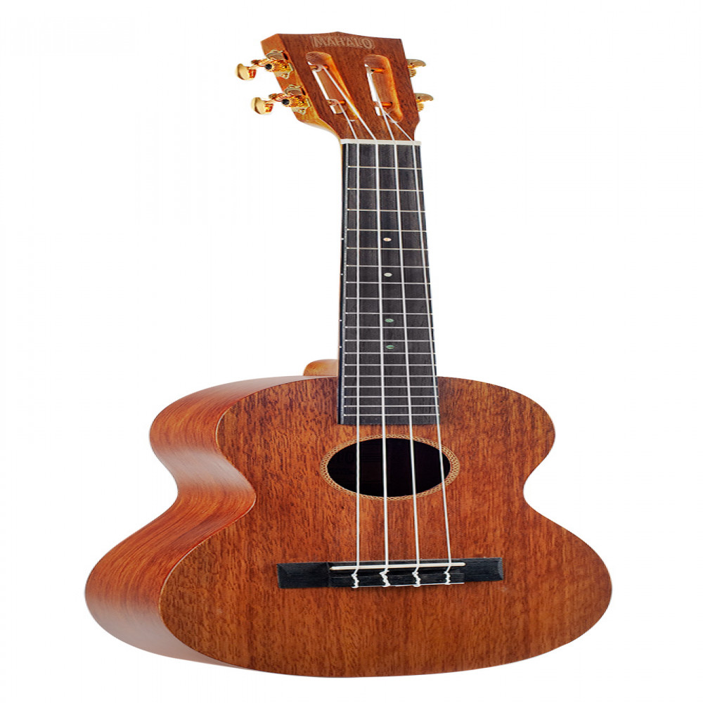 Mahalo MJ3TBR Java Series Trans Brown Tenor Ukulele with Bag