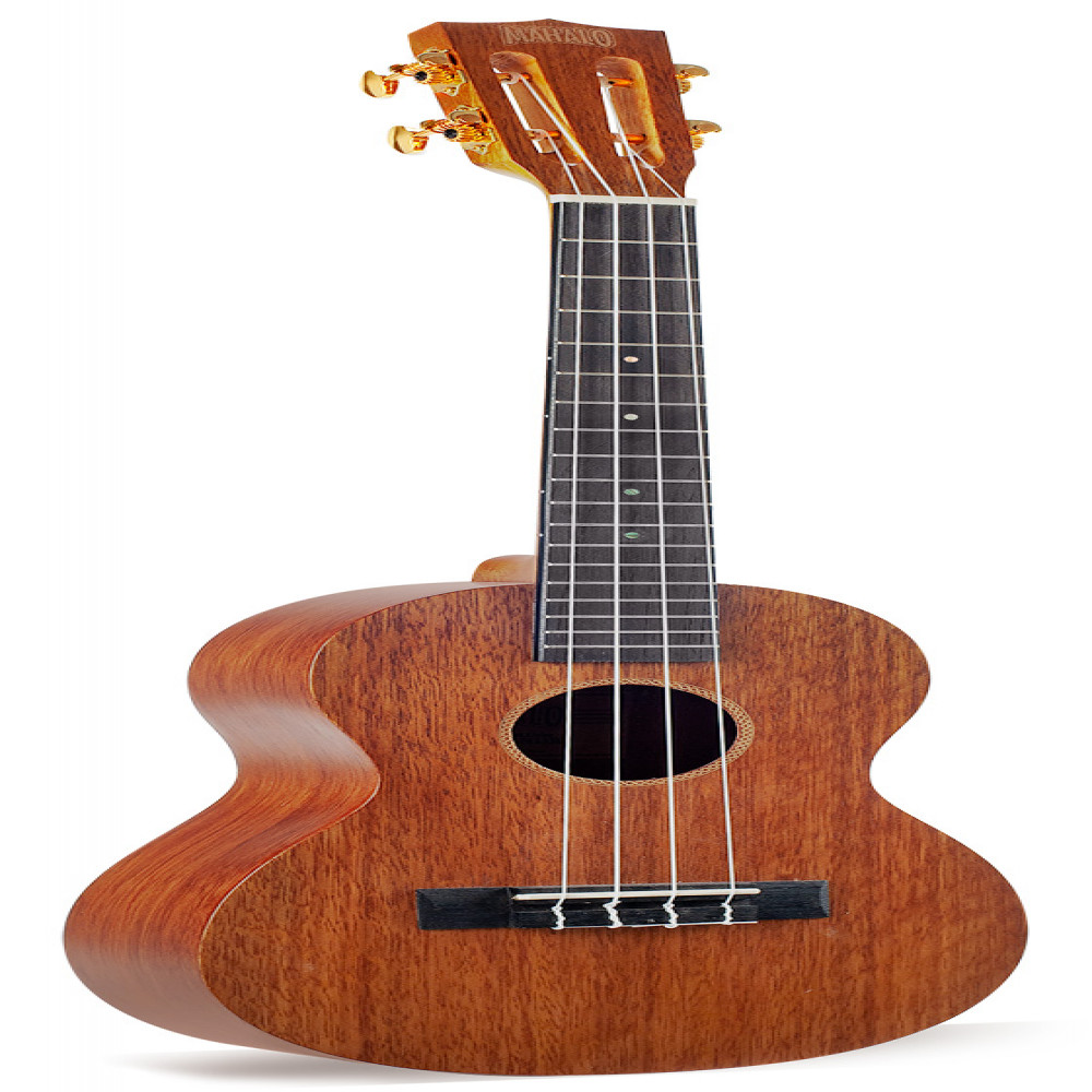 Mahalo MJ3TBRK Java Series Trans Brown Tenor Ukulele with Bag