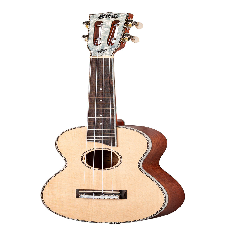 Mahalo MP2 Pearl Series Natural Concert Ukulele With Bag