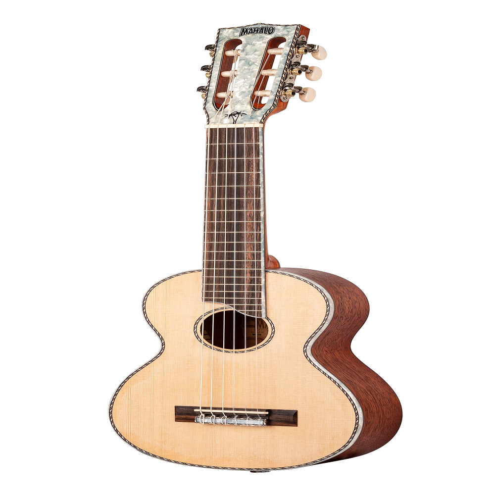 Mahalo MP5 Pearl Series Natural Guitarlele with Bag