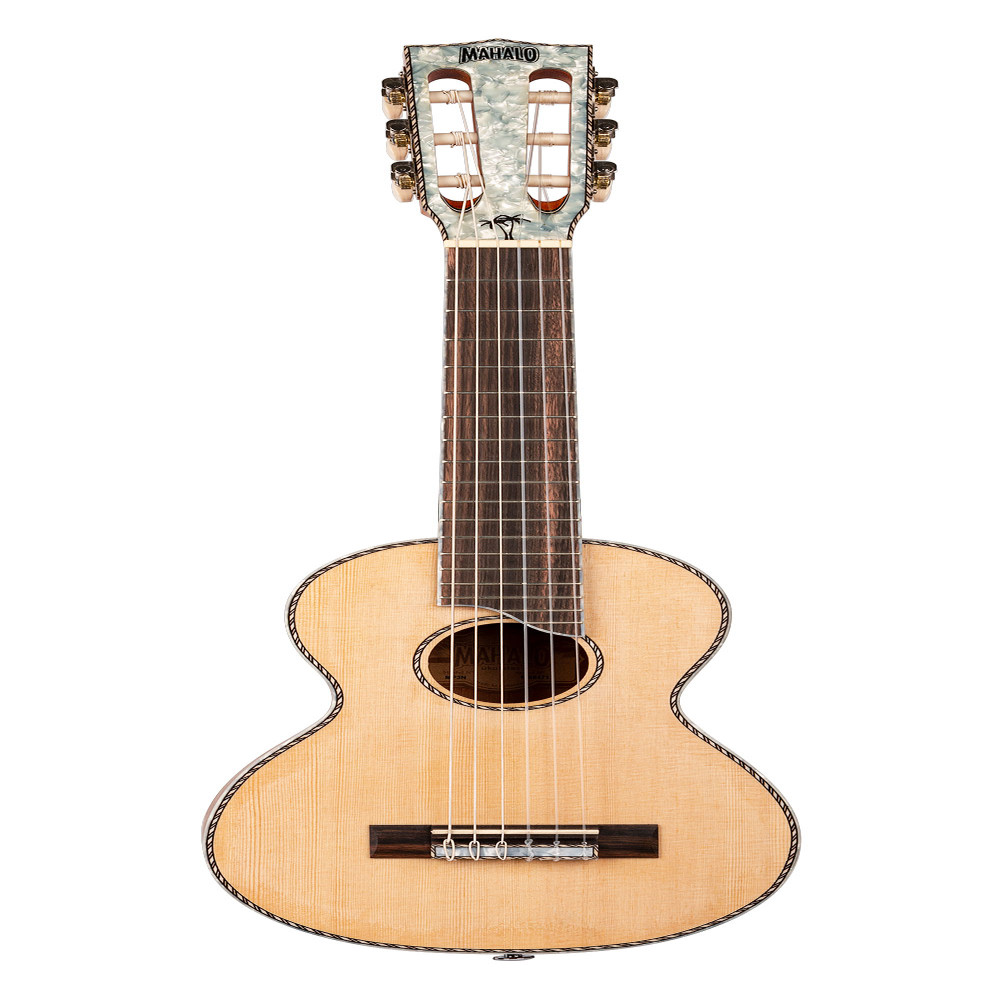 Mahalo MP5 Pearl Series Natural Guitarlele with Bag