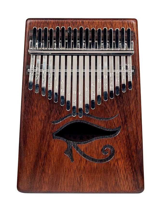 Mahalo MKA17PH Pharaoh Kalimba with Bag & Tuning Hammer