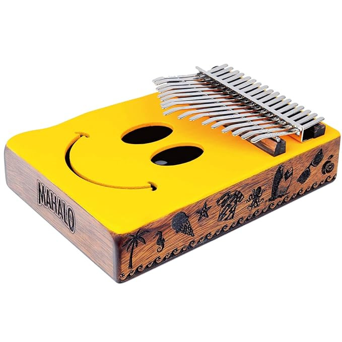 Mahalo MKA17SM Smile Kalimba with Bag & Tuning Hammer