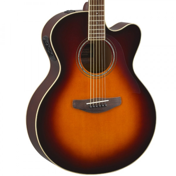 Yamaha CPX600 Medium Jumbo Cutaway Rosewood Old Violin Sunburst Acoustic Guitar