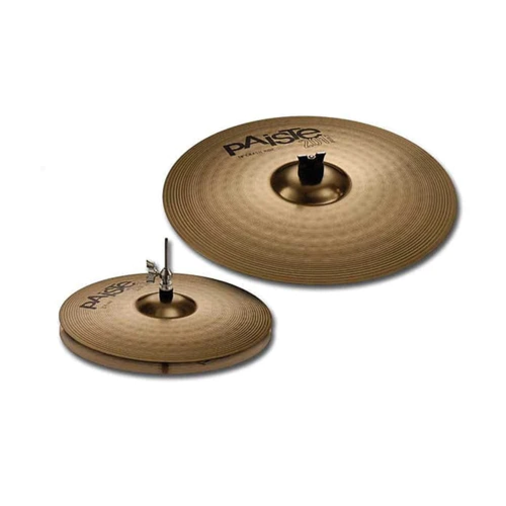 Paiste 000015ES14 201 Series Essential Cymbals Set with 14" Hi-Hat & 18" Crash Ride