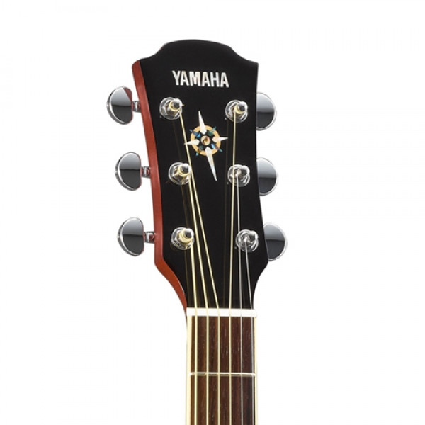 Yamaha CPX600 Medium Jumbo Cutaway Rosewood Root Beer Acoustic Guitar