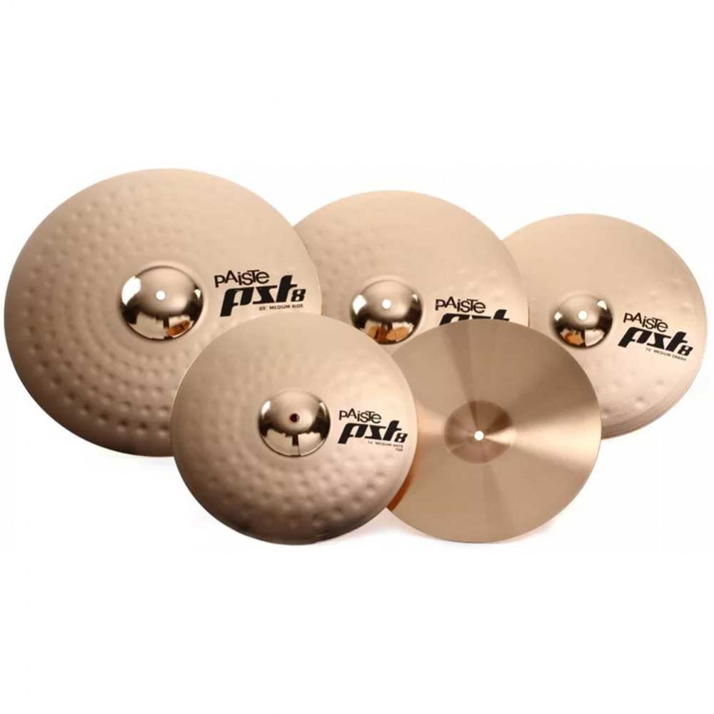 Paiste 000180US16 PST 8 Series Universal Medium Cymbal Set