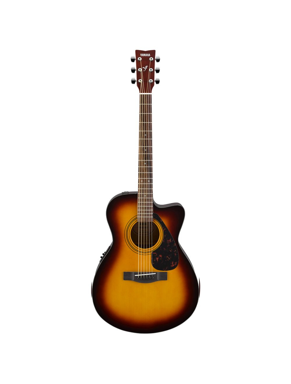 Yamaha FSX315C Concert Cutaway Rosewood Tobacco Brown Sunbrust Acoustic Guitar