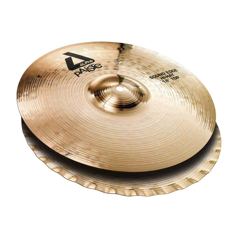Paiste 0883114 Alpha B 14" Sound Edge Hi Hat Cymbal