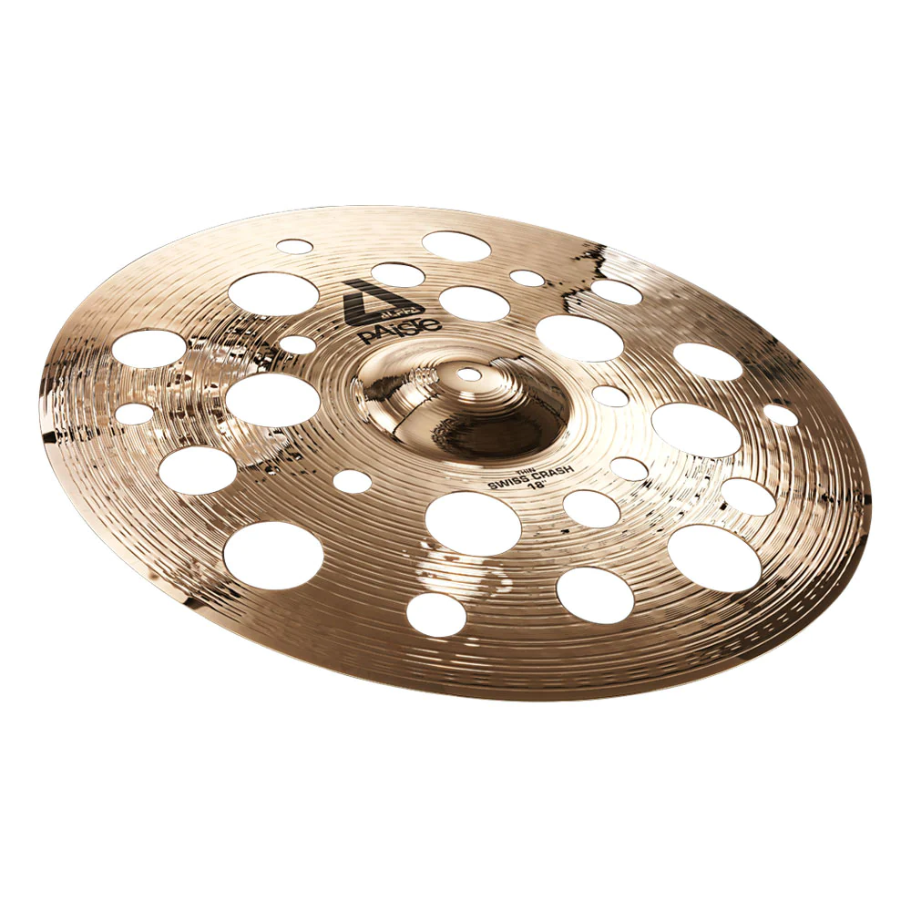Paiste 0000885218 Alpha B 18" Thin Swiss Crash Cymbal
