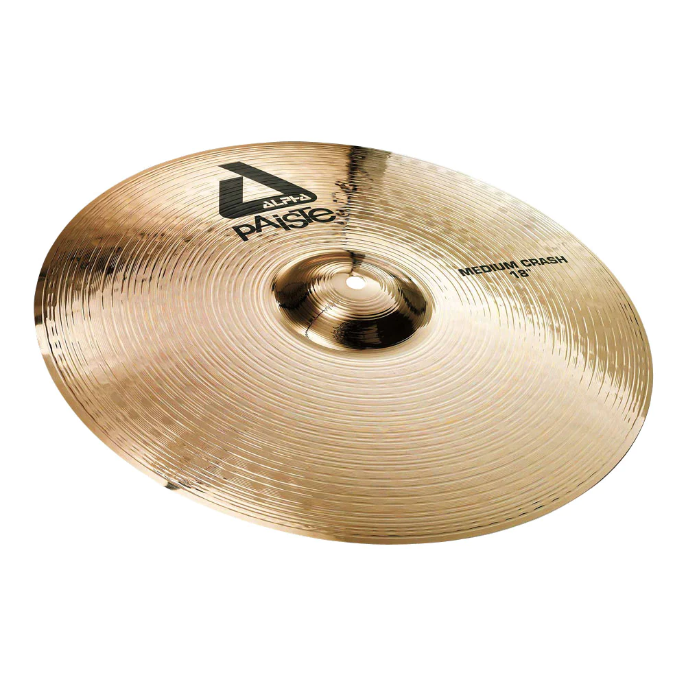 Paiste 0881418 Alpha B 18" Medium Crash Cymbal