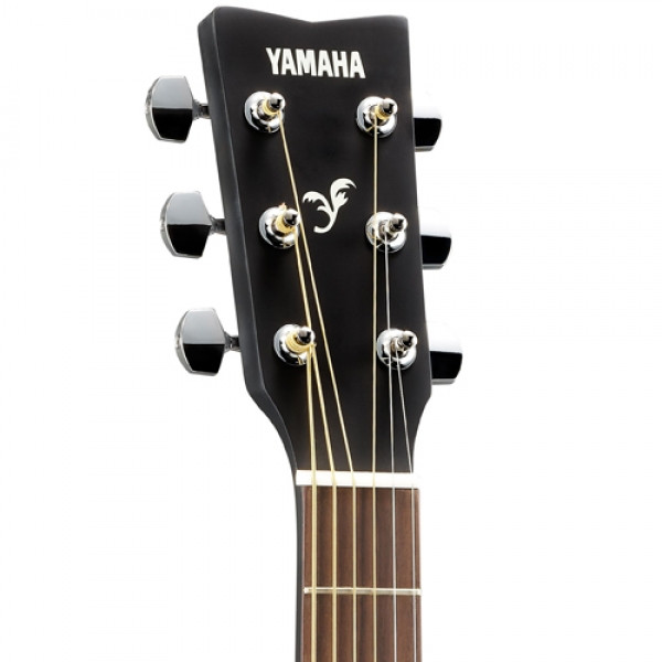 Yamaha FSX80C Concert Cutaway Rosewood Black Acoustic Guitar with foam bag and Strings set