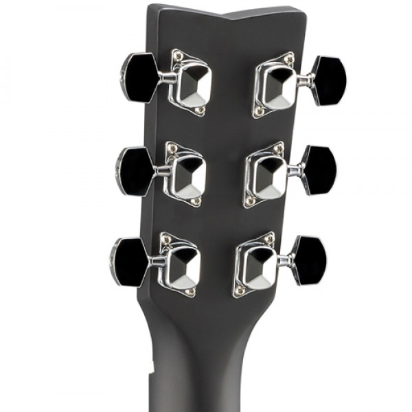 Yamaha FSX80C Concert Cutaway Rosewood Black Acoustic Guitar with foam bag and Strings set