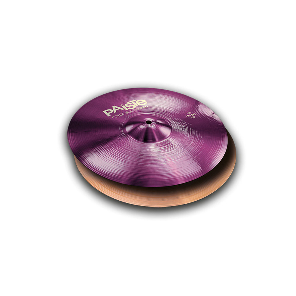 Paiste 0001943714 Color Sound 900 Series 14" Purple Hi Hat Cymbal