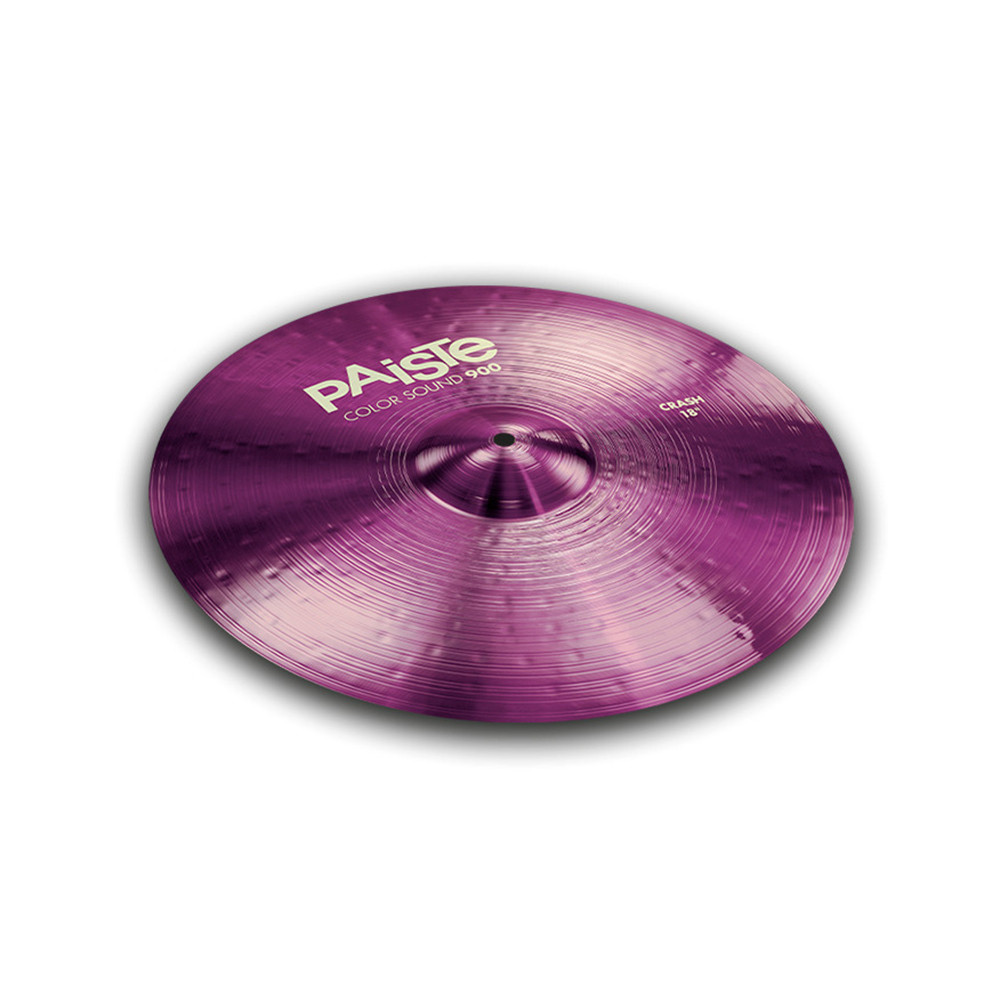 Paiste 0001941418 Color Sound 900 Series 18" Purple Crash Cymbal