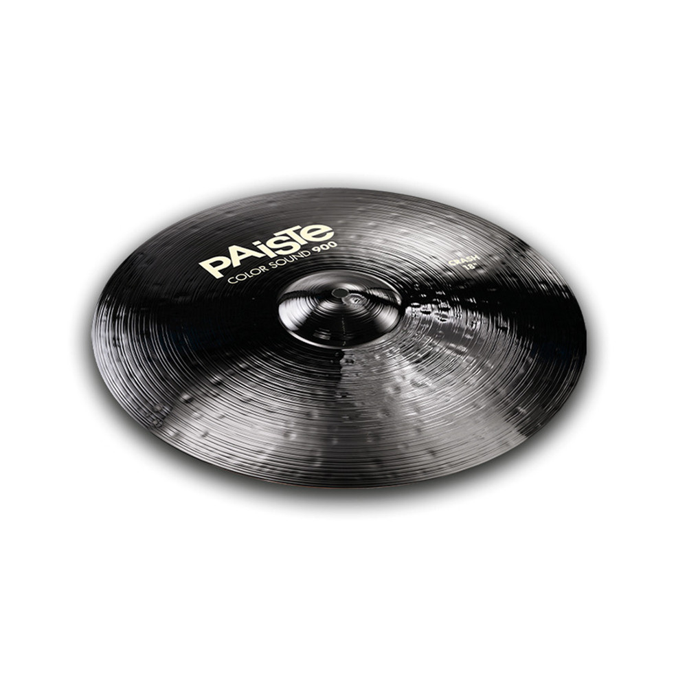 Paiste 0001911416 Color Sound 900 Series 16" Black Crash Cymbal