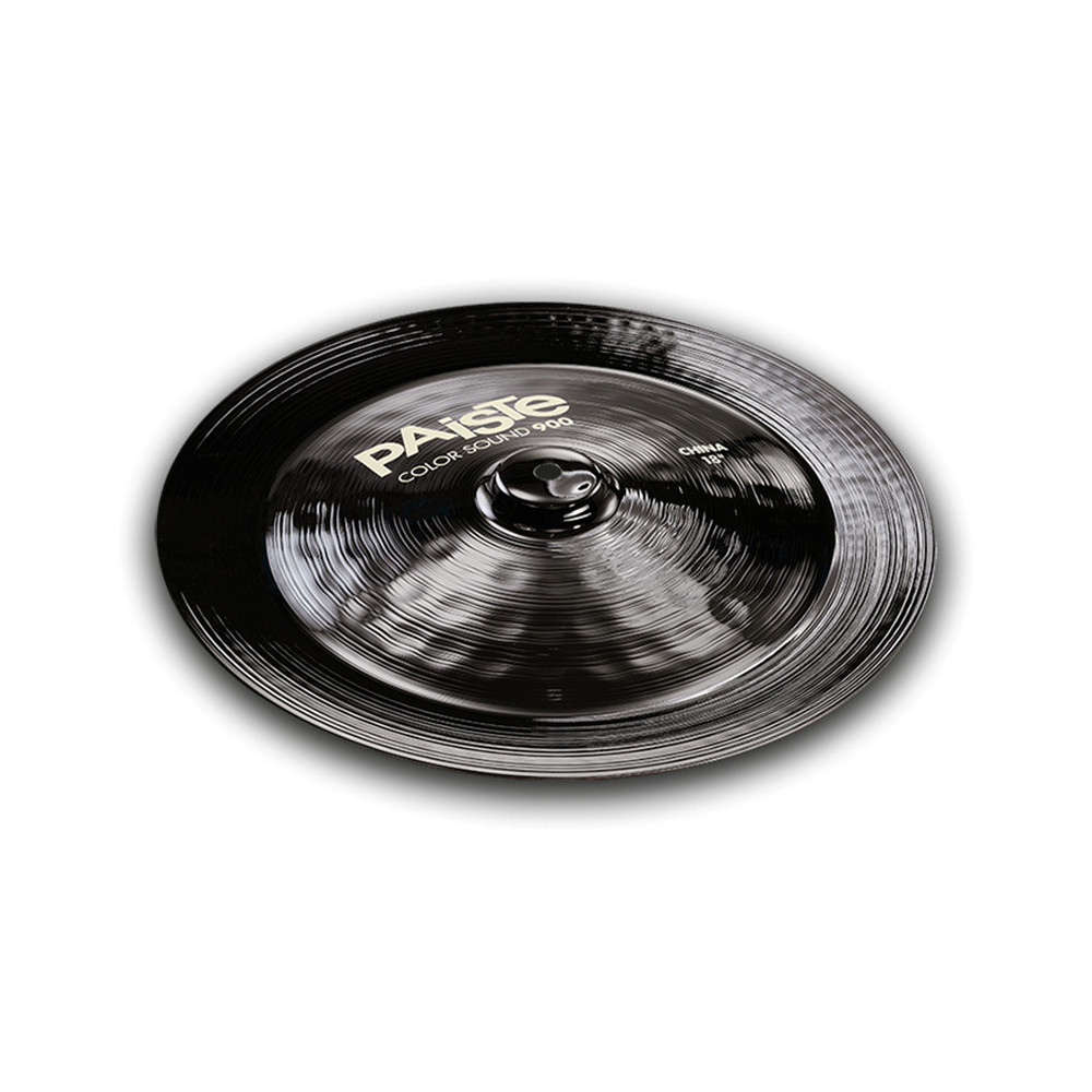 Paiste 0001912618 Color Sound 900 Series 18" Black China Cymbal