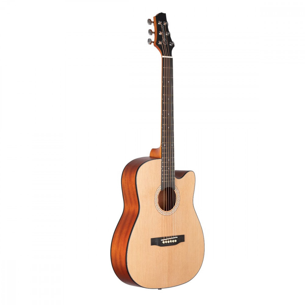 Granada GL140-C Cut-Away Natural Matt Acoustic Guitar