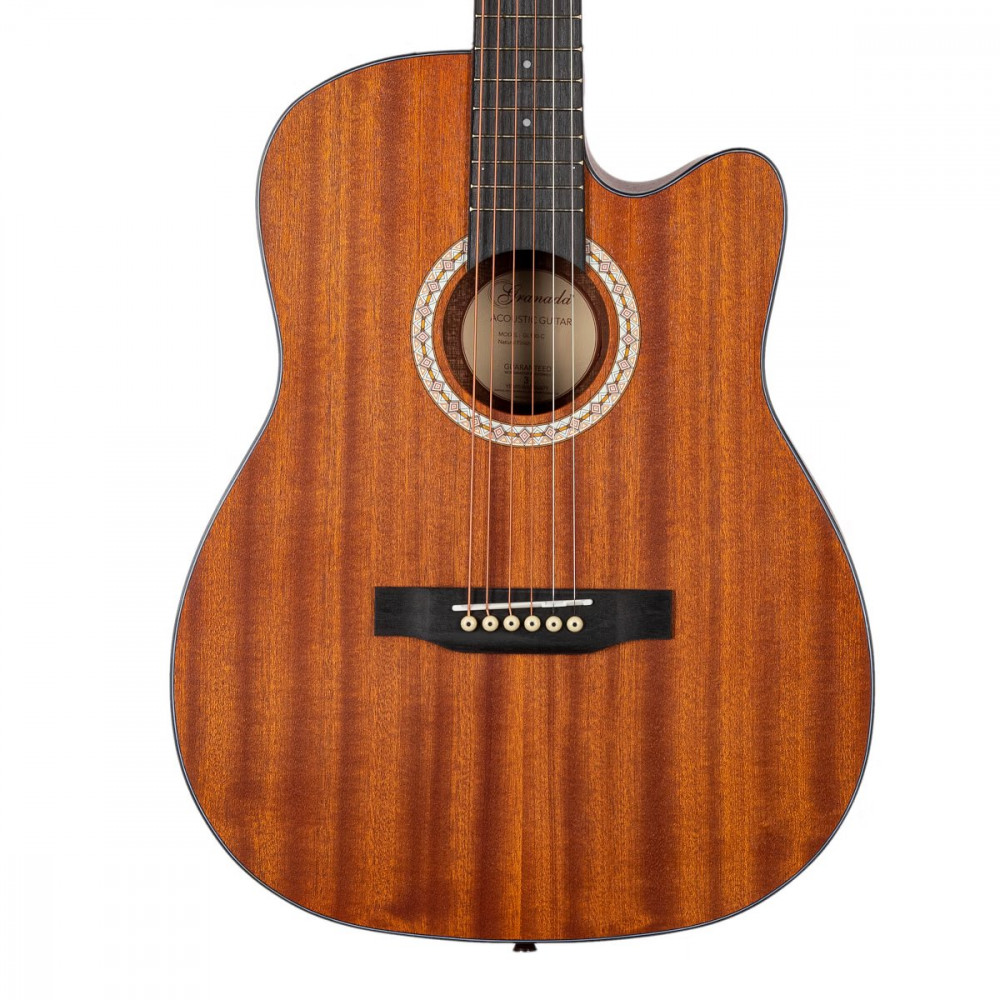 Granada GL130-C Cut-Away Natural Matt Acoustic Guitar