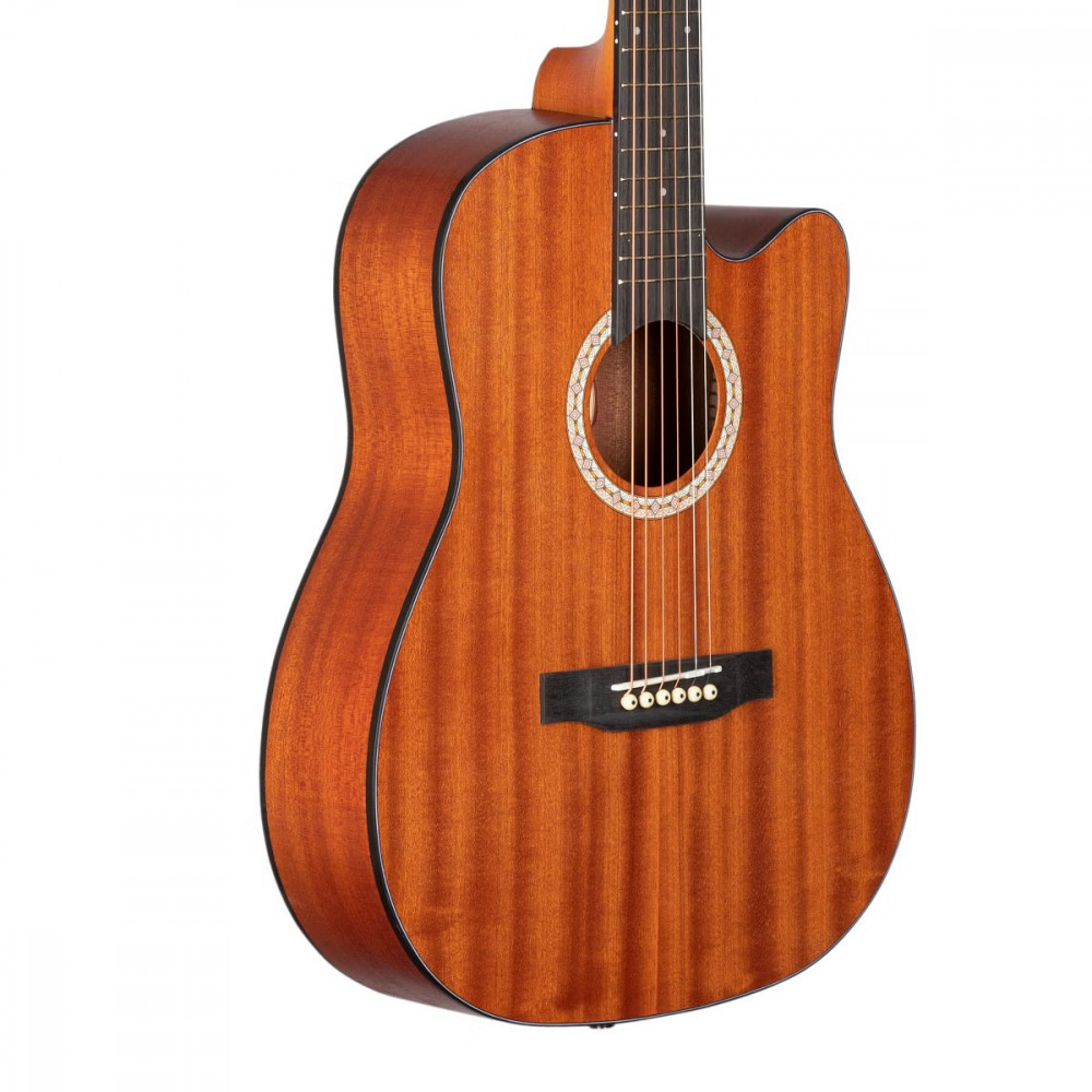 Granada GL130-C Cut-Away Natural Matt Acoustic Guitar