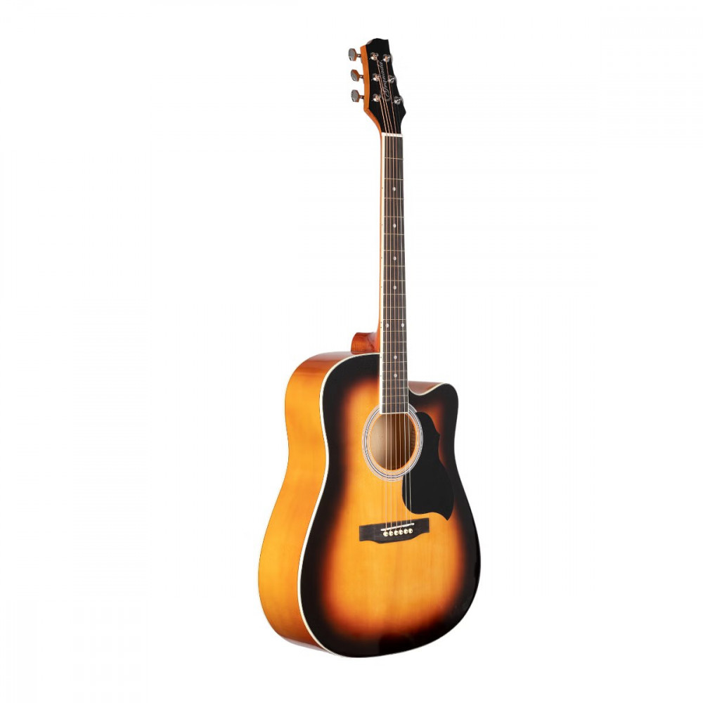 Granada GL113D-C Cut-Away Vintage Sunburst Gloss Acoustic Guitar