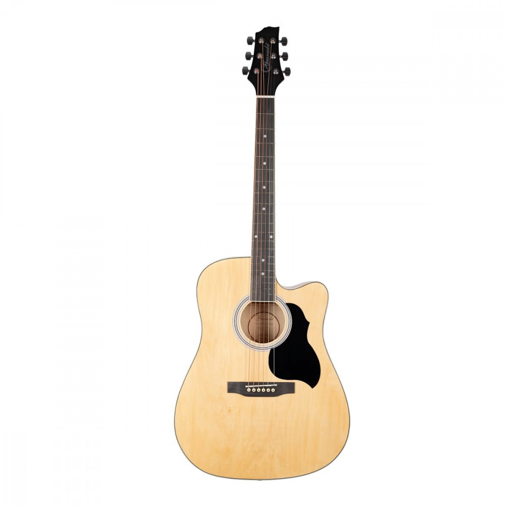 Granada GL113D-C Cut-Away Natural Gloss Acoustic Guitar