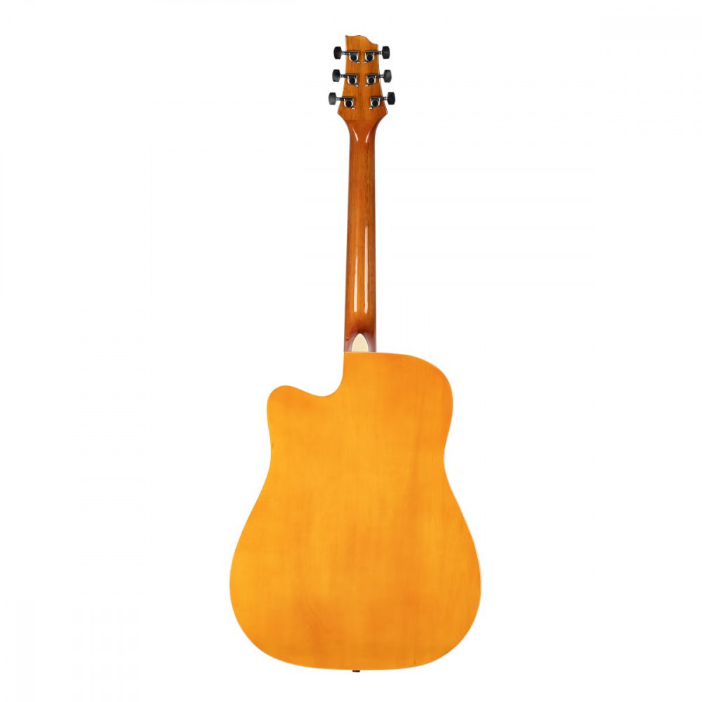 Granada GL113D-C Cut-Away Natural Gloss Acoustic Guitar