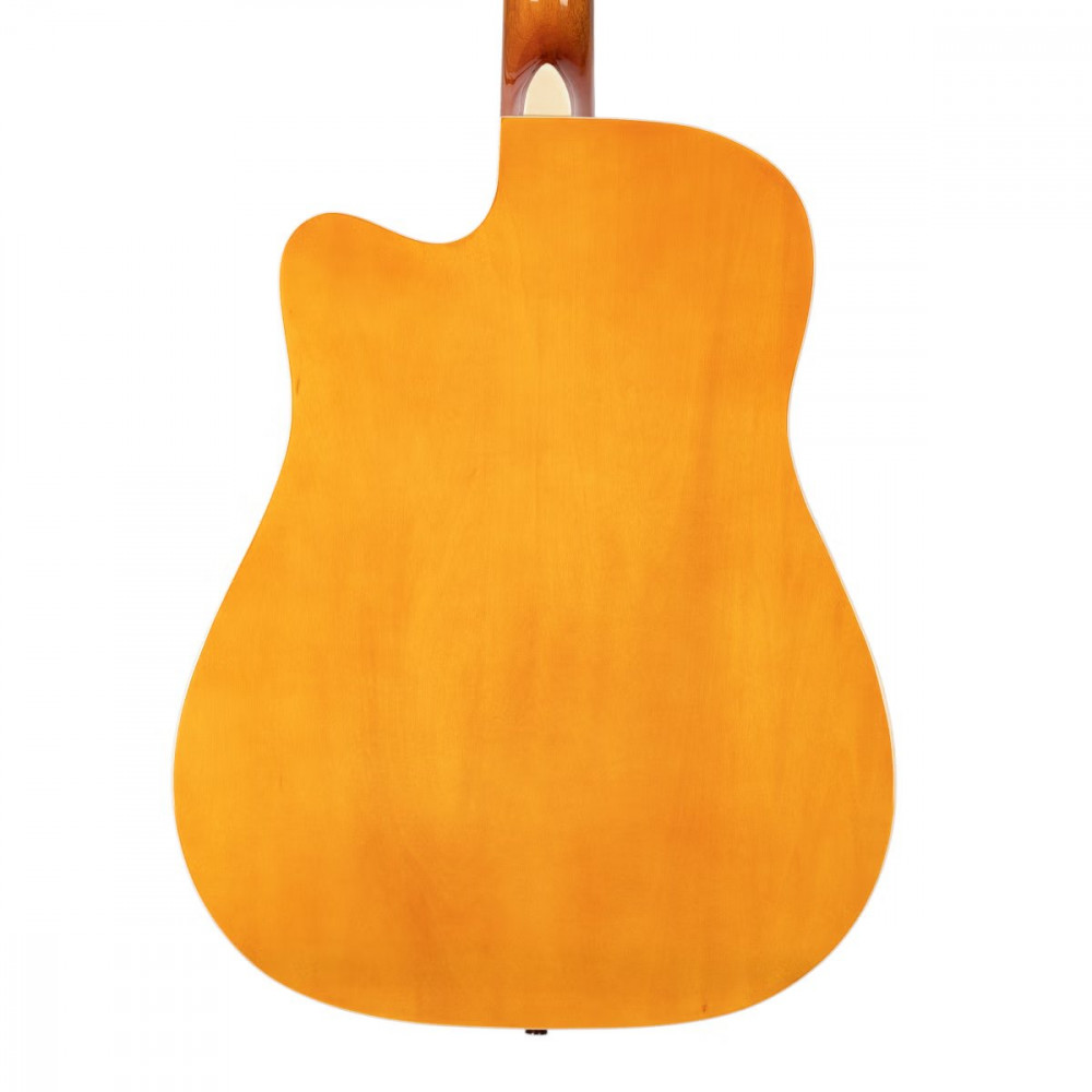 Granada GL113D-C Cut-Away Natural Gloss Acoustic Guitar